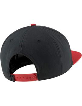 GORRA JORDAN PRO JUMPMAN SNAPBACK HAT, NEGR/ROJA 