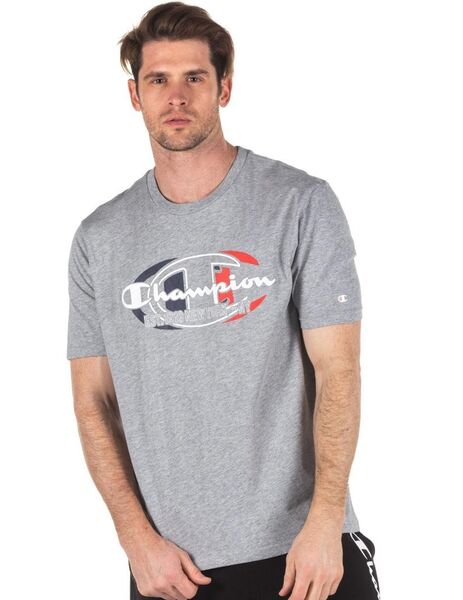 Camiseta champion blanca online hombre