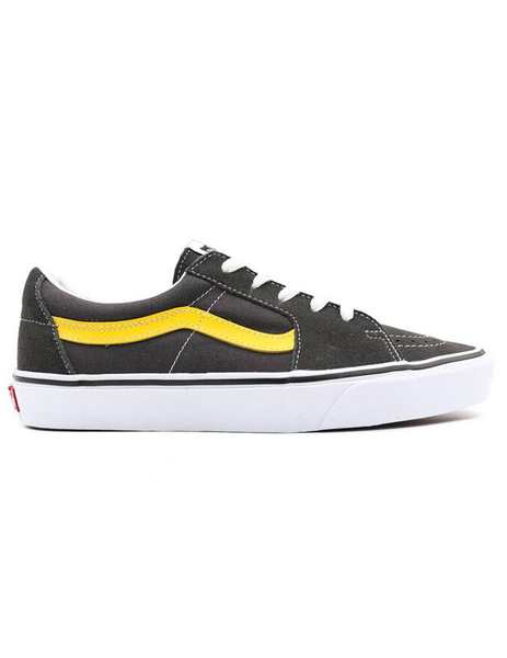 Vans negro 2024 con amarillo