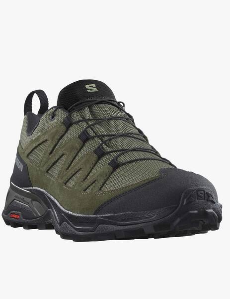 Zapatillas de Montaña Salomon X Ward Leather Gore-Tex Verde/Negro/Verde  Hombre