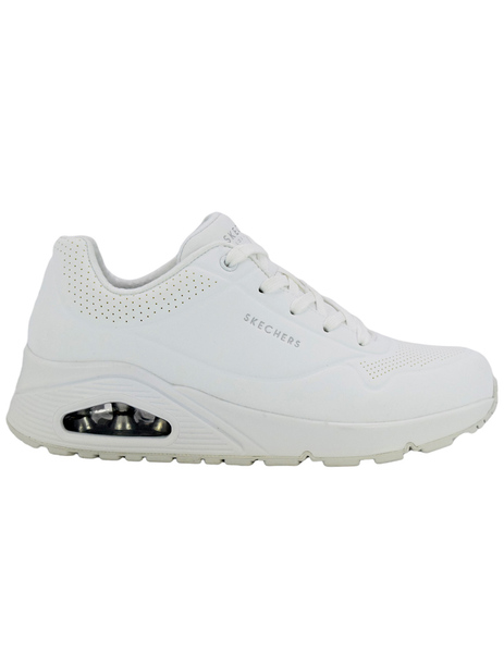 Skechers lace up sneakers mujer blanco new arrivals