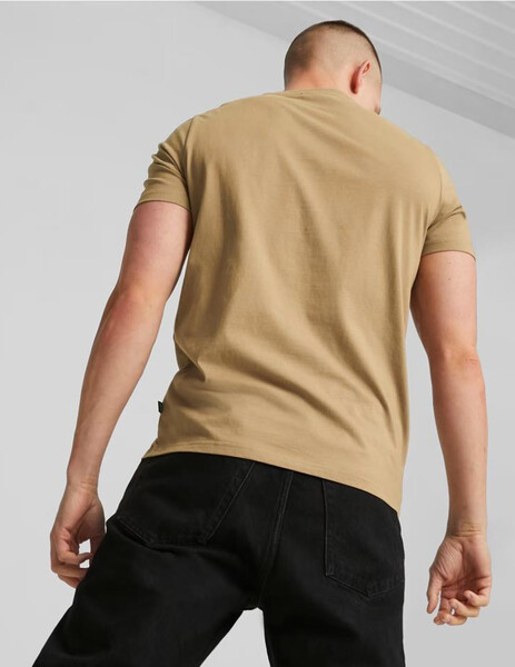 Camiseta Puma Hombre Beige Original Talla Xl