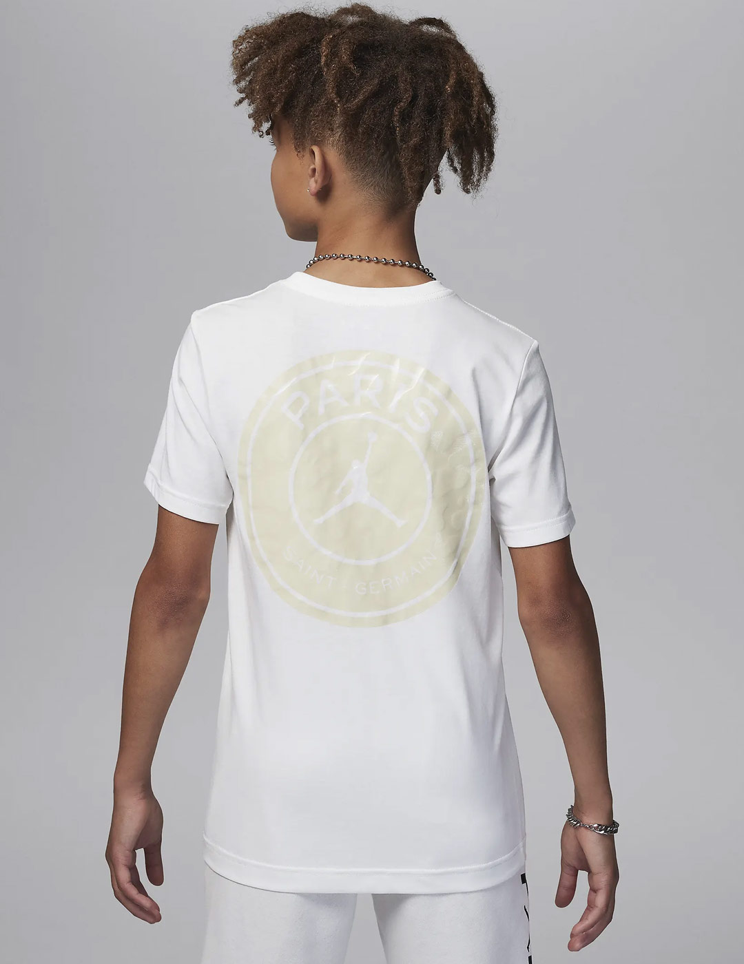 camiseta Jordan Paris Sant  Germain , blanco