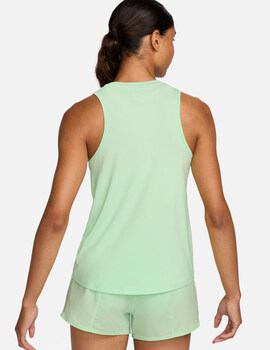 camiseta asas trainning/running  nike mujer  ONE  verde