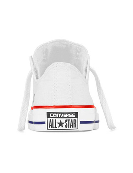 zapatilla baja converse niñ@ all star chuck taylor, blanco