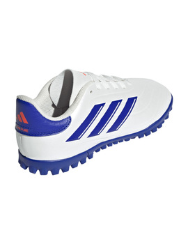 bota de fútbol adidas junior COPA PURE 2 CLUB TURF, blanco/azul