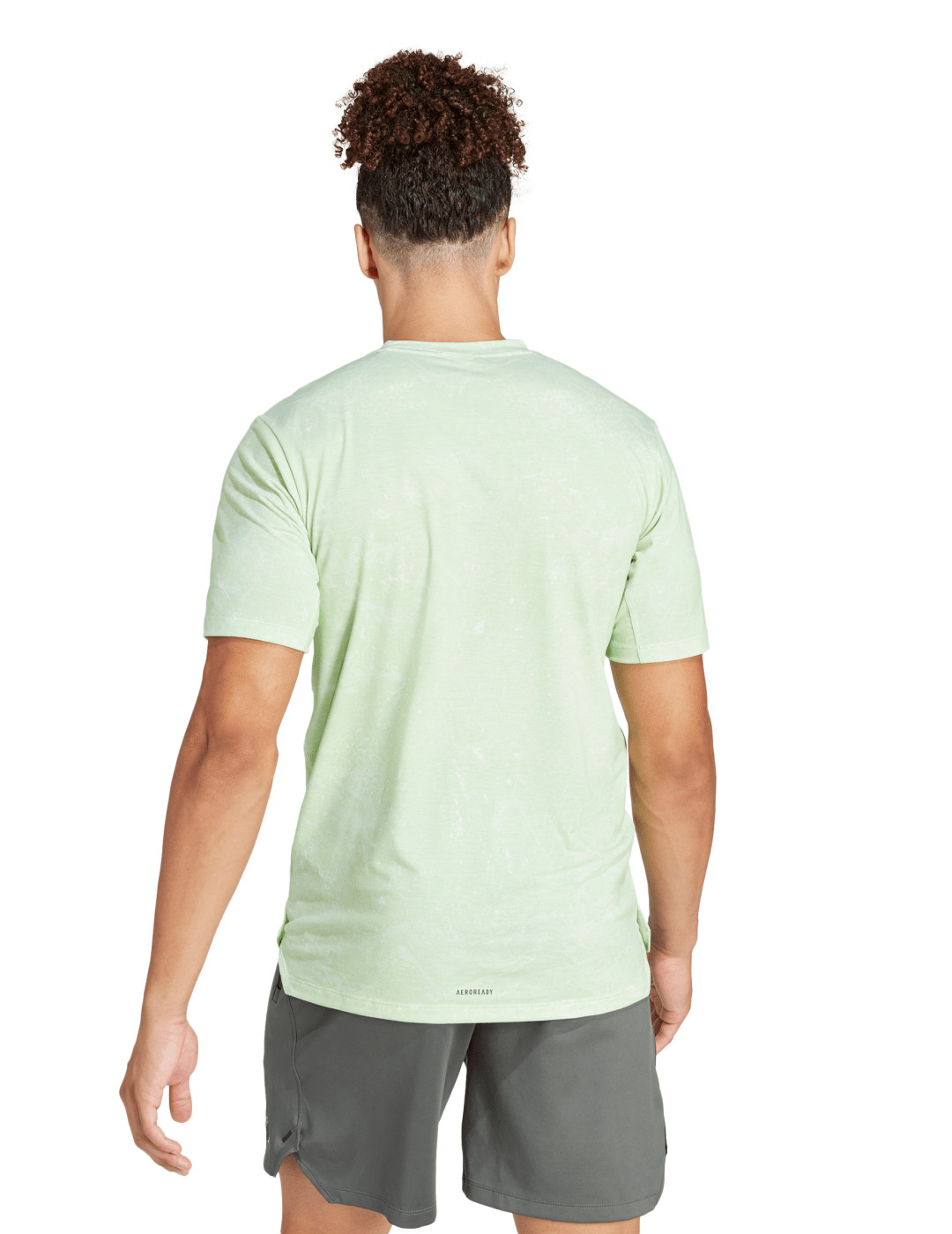 camiseta técnica adidas hombre trainning, verde