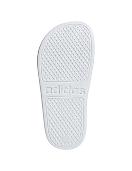 chancla adidas ADILETTE AQUA K, blanco plata