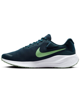 zapatilla running hombre nike  REVOLUTION 7 marino/verde