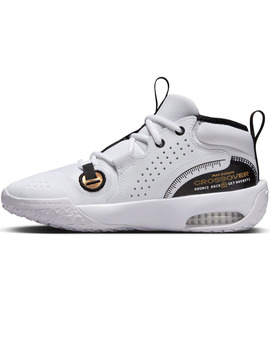 zapatilla de baloncesto junior nike AIR ZOOM CROSSOVER 2 , blanco/oro