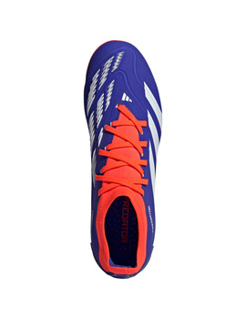 bota de fútbol adidas PREDATOR PRO MG, azul/blanco/naranja