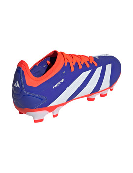 bota de fútbol adidas PREDATOR PRO MG, azul/blanco/naranja