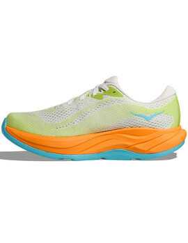 zapatilla running Hoka RINCON 4, blanco/verde/naranja