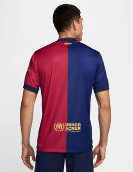 camiseta nike FC BARCELONA 2024/25 STADIUM, adulto, azul/grana