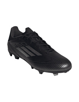 bota de fútbol adidas F50 LEAGUE FG/MG, negro/plata