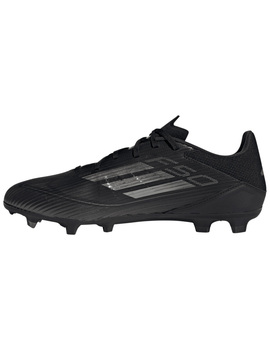 bota de fútbol adidas F50 LEAGUE FG/MG, negro/plata