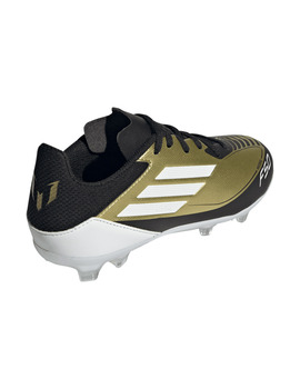 bota adidas junior F50 LEAGUE FG/MG J MESSI, dorado/negro