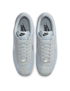 zapatilla mujer nike CORTEZ TEXTILE, celeste/plata