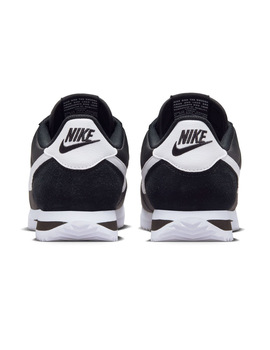 zapatilla mujer nike CORTEZ TEXTILE, negro/blanco