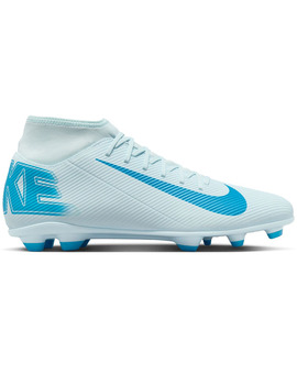 bota de fútbol hombre nike SUPERFLY 10 CLUB FG/MG, celeste