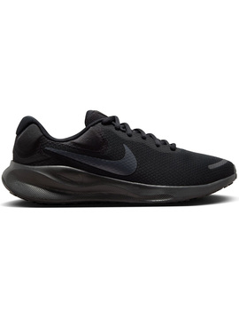 zapatilla running hombre nike REVOLUTION 7 MEN'S negro/negro