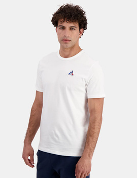 camiseta hombre le coq sportif blanco