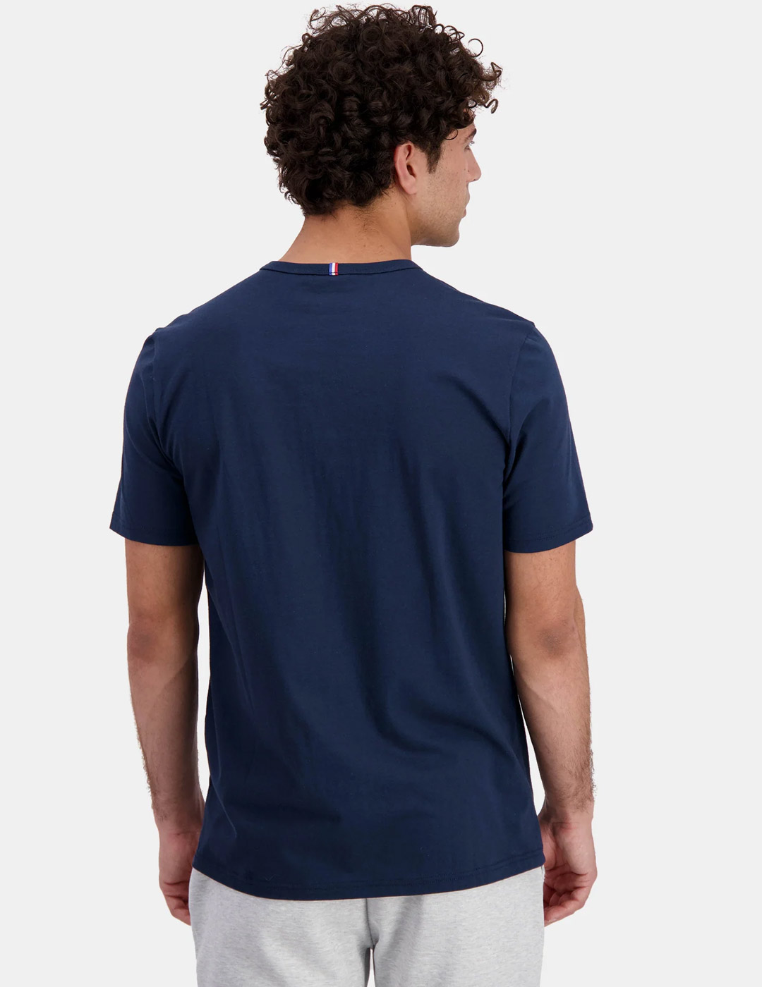 camiseta hombre le coq sportif azul marino