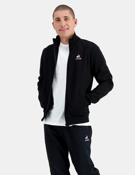 sudadera abierta  hombre le coq sportif SWEAT N°4 M negro