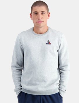 sudadera hombre lecoq sportif cuello redondo , gris