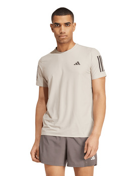 camiseta adidas hombre trainning manga corta, beige