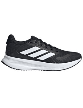 zapatilla junior adidas RUNFALCON 5, negro/blanco