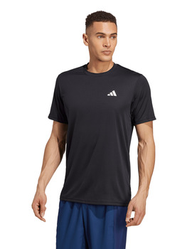 camiseta hombre adidas manga corta trainning, negro