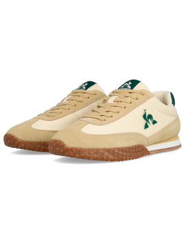 zapatilla le coq sportif hombre VELOCE I TURTLE DOVE, beige/verde