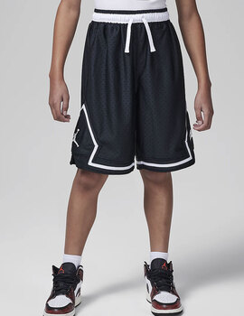 short Jordan Junior Diamond, negro