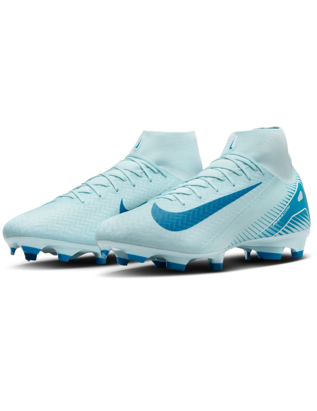 bota de fútbol nike  SUPERFLY 10 ACAD FG/MG, azul celeste