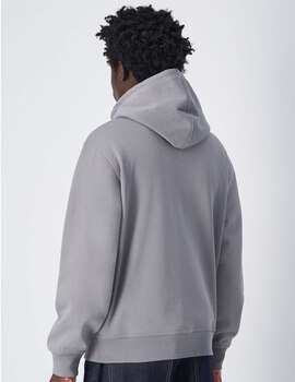 sudadera champion con capucha gris