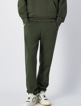 pantalón de chandal champion con puño verde