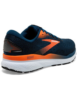 zapatilla running Brooks GHOST 16, marino/naranja