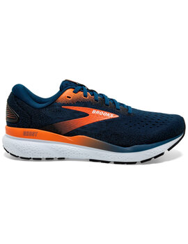 zapatilla running Brooks GHOST 16, marino/naranja