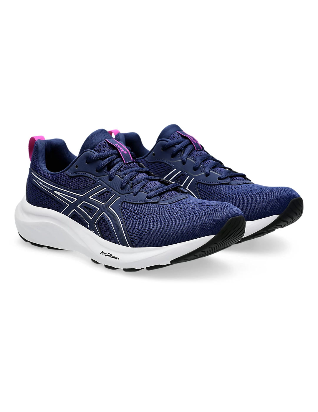 zapatilla running mujer Asics GEL-CONTEND 9, marino/rosa