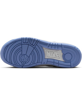 zapatilla nike junior FULL FORCE LOW, blanco/negro/celeste