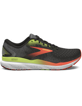 zapatilla hombre running Brooks GHOST 16, negro/naranja