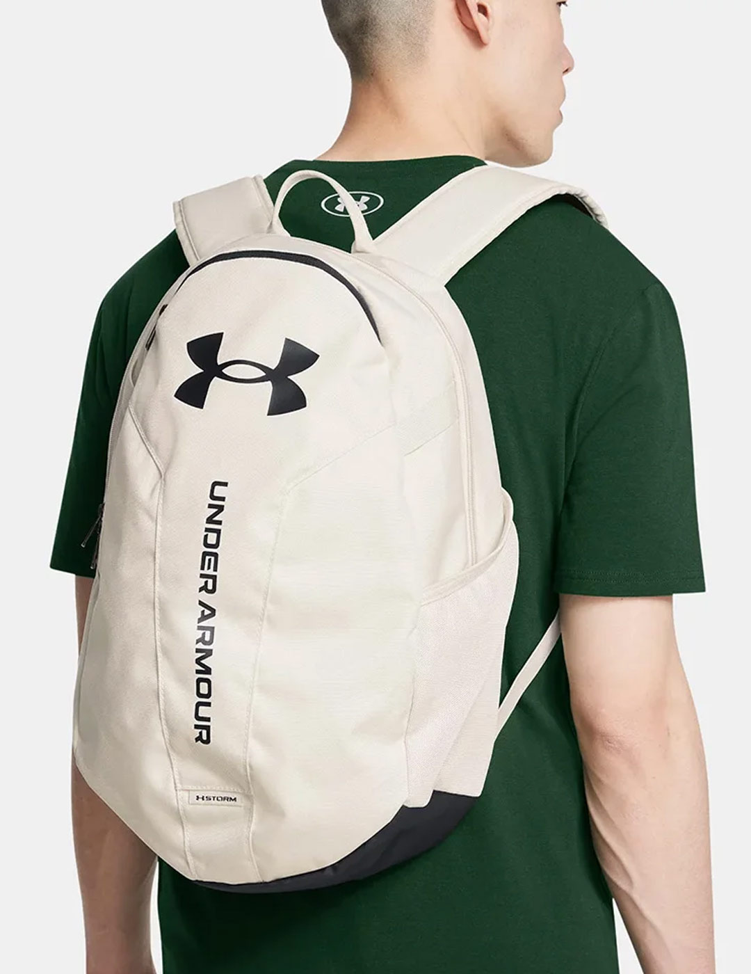 mochila under armour  HUSTLE LITE, blanco