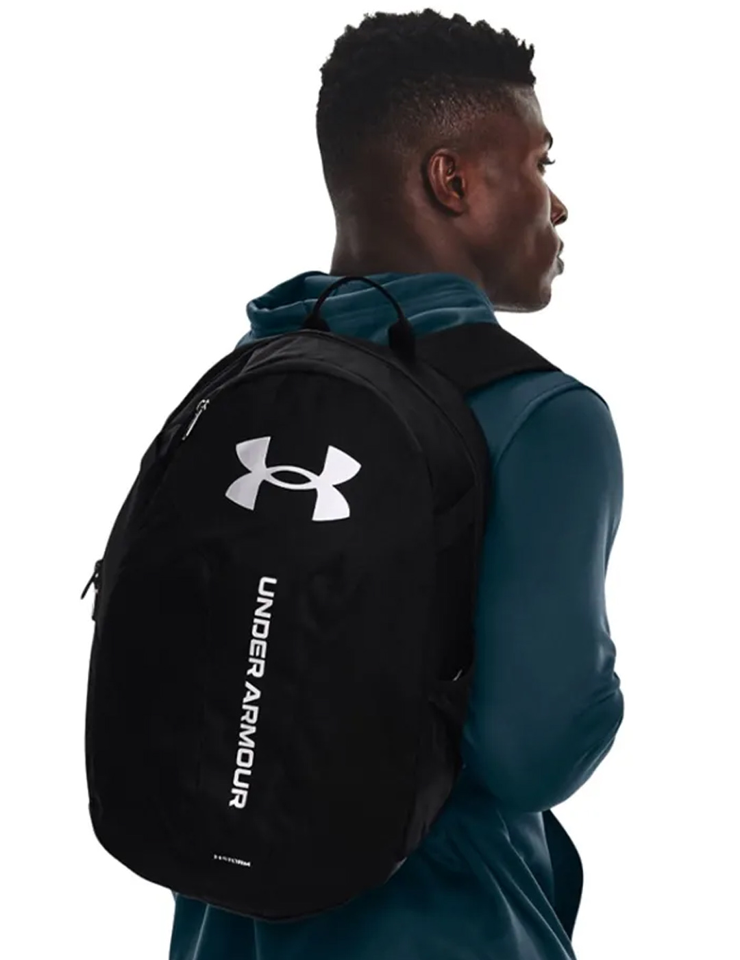 mochila under armour  HUSTLE LITE, negro