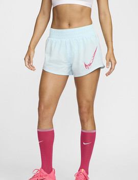 short running mujer nike ONE SWOOSH , celeste