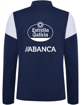 sudadera adulto CELTA de Vigo, media cremallera marino