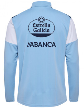 sudadera media cremallera niño CELTA de Vigo, celeste