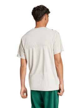 camiseta manga corta adidas hombre, gris/verde