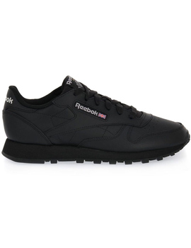 zapatilla reebok classic leather negro