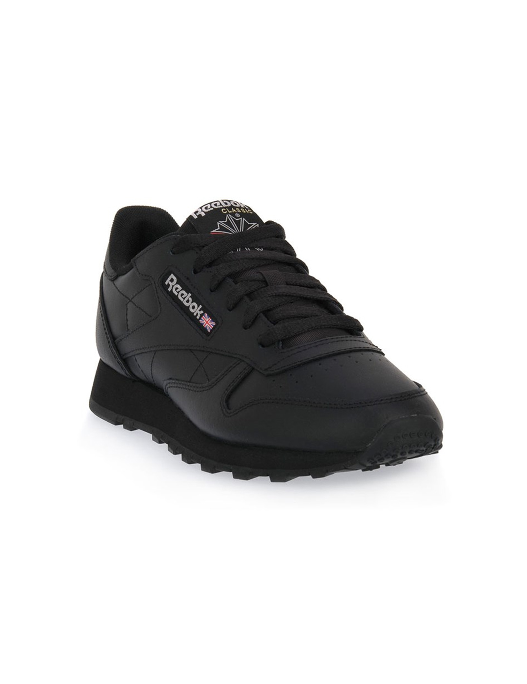 zapatilla reebok classic leather negro